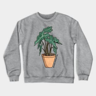 Alocasia Elephant Ear Crewneck Sweatshirt